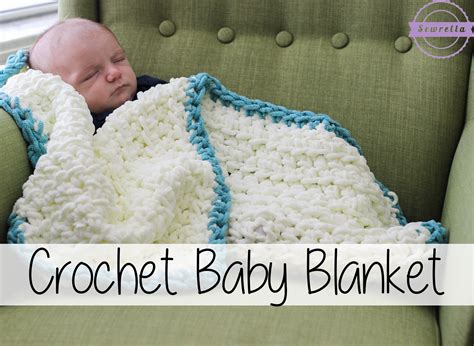 Easy Crochet Baby Blanket Video Tutorial With Free Pattern And Video