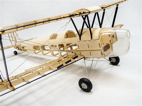 S Balsa Laser Cut Model Kit De Havilland DH A Tiger Moth