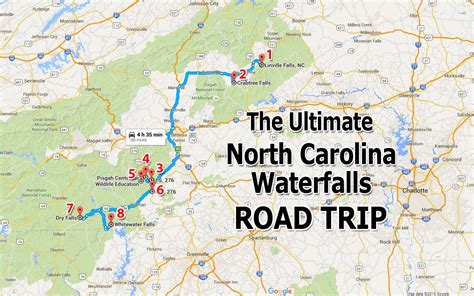 This North Carolina Waterfall Road Trip Will Take You To 8 Scenic Spots