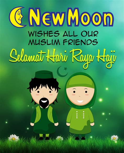 As ibrahim was about to complete the sacrifice, god intervened and provided a sheep for sacrifice instead. New Moon wishes Selamat Hari Raya Haji to all of our ...