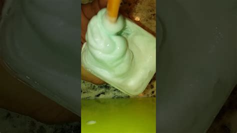 How To Make Slime Using Shaving Creamgluegainlotion💜💜 Youtube