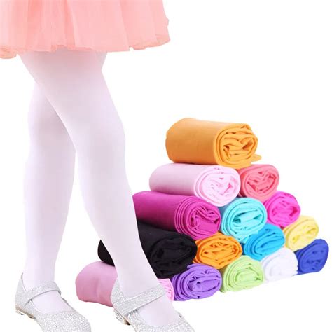 Springautumn Candy Color Children Tights For Baby Girls Kids Cute