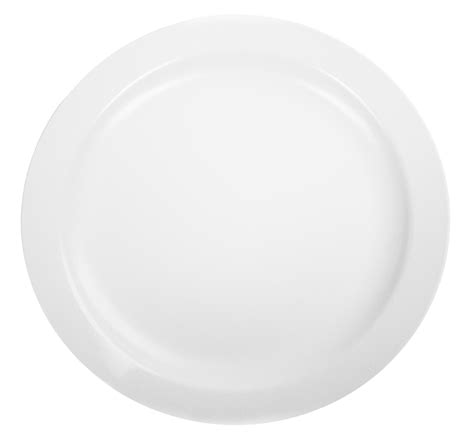 White 23cm Dinner Plate Polycarbonate • Harfield Tableware