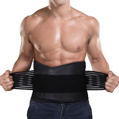 Lower Back Support Brace And Lumbar Pain Relief