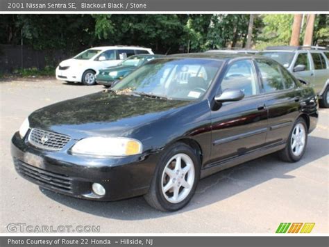 New and used sentra prices, nissan sentra model years and history. Blackout Black - 2001 Nissan Sentra SE - Stone Interior ...