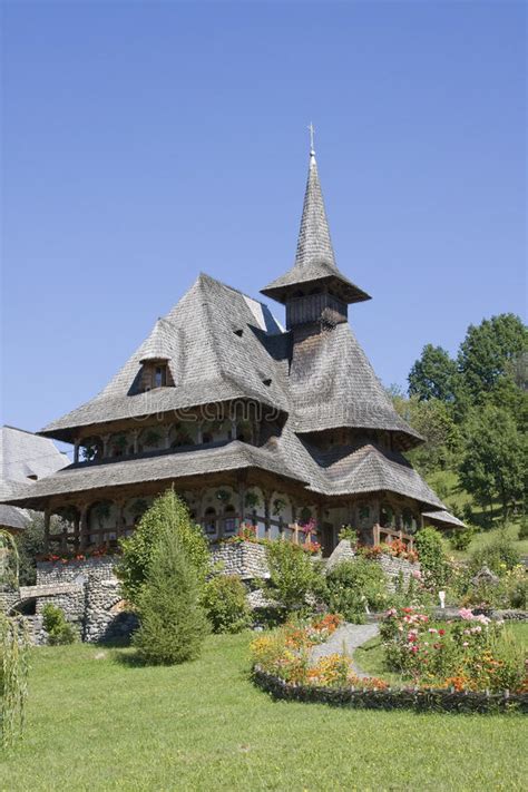 Wooden Church In Maramures Romania Stock Image Image Of Exterior