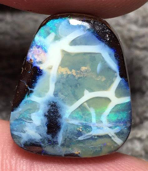 Galaxy Opal Natural Opal Spiritual Crystals Boulder Opal