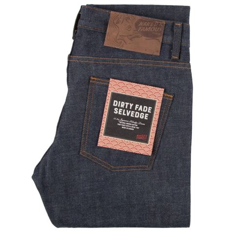 Naked Famous Naked Famous Skinny Guy Dirty Fade Selvedge Jeans Size