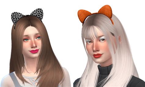 12 Sims 4 Cc Cat Ears Accessories My Otaku World