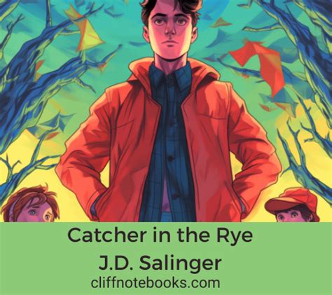 Catcher In The Rye J D Salinger Cliff Note Books Cliffnotebooks Com
