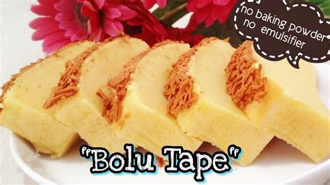 Resep yang paling umum ditemukan untuk membuat kue ini. Resep Bolu Tape Singkong Anti Gagal, no sp, no bp / Bolu Tape Panggang - YouTube
