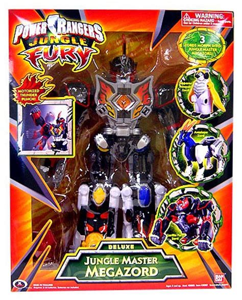 Power Rangers Jungle Fury Deluxe Jungle Master Megazord Action Figure
