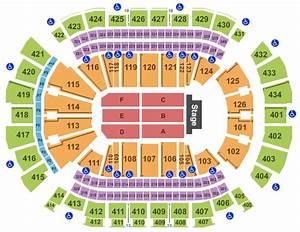 Toyota Center Seating Chart And Maps Houston