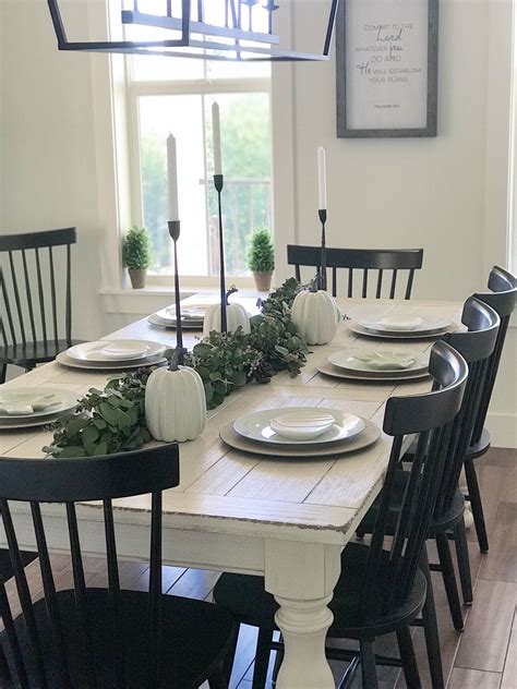 Easy Neutral Thanksgiving Tablescape Revival Farmhouse Living