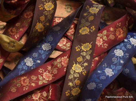 woven-jacquard-ribbons-papilionaceous-jacquard-silk-ribbon-weavers
