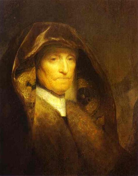 Portrait of the Artist’s Mother — Rembrandt – Biblioklept