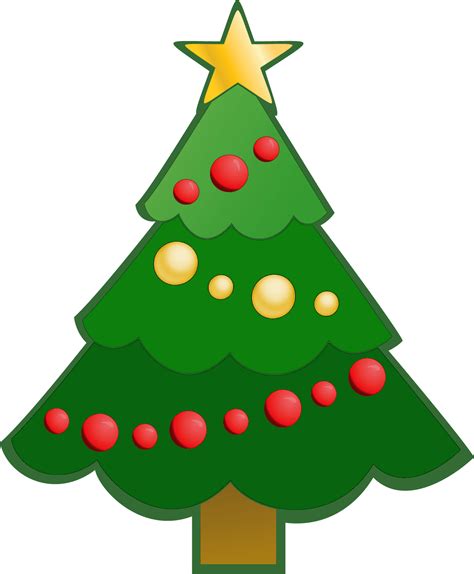 Download christmas tree festive transparent png image for free. Green Simple Christmas Tree PNG Clipart | Gallery ...