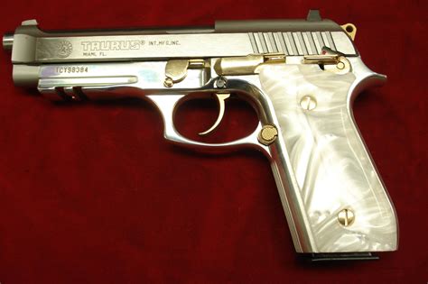 Taurus Pt 92 Afs Stainless Wgold A For Sale At