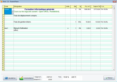 La mention des date de facture, numéro de facture. logiciel-facturation-auto-entrepreneur