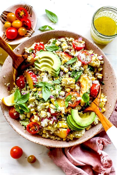 Summer Quinoa Salad Fresh And Simple Two Peas And Their