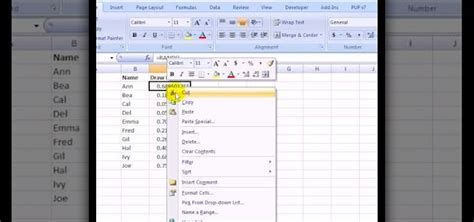 How To Select A Random Name In Excel Microsoft Office Wonderhowto