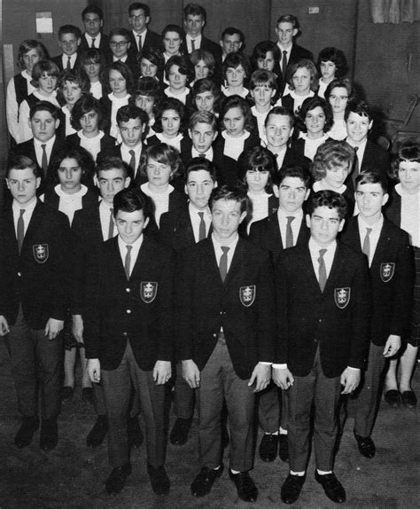 Students Homeroom Class At Seton Hall High School 1965 Pat Flickr