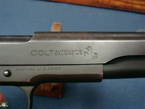 Sold Colt 1911a1 1943 Commercial Military Very Rare Sharp Pre98
