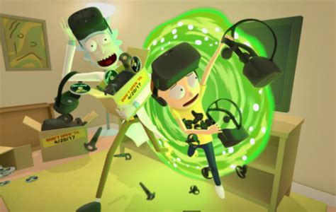 Rick And Morty Virtual Rick Ality Set To Release For Ps4 Vr