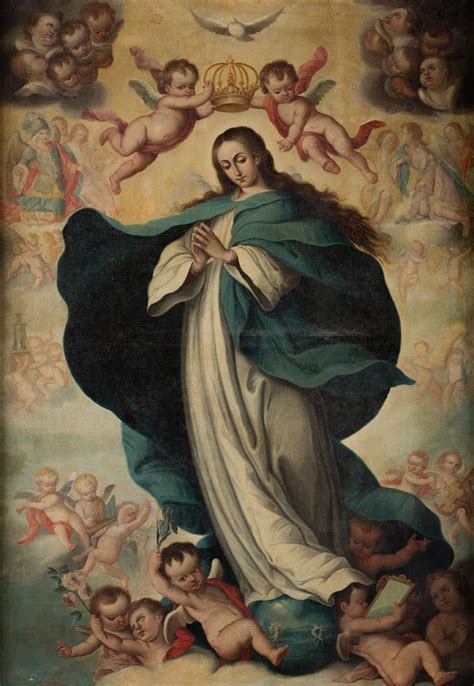 Virgen De La Asunción Imágenes Religiosas Pinturas Religiosas