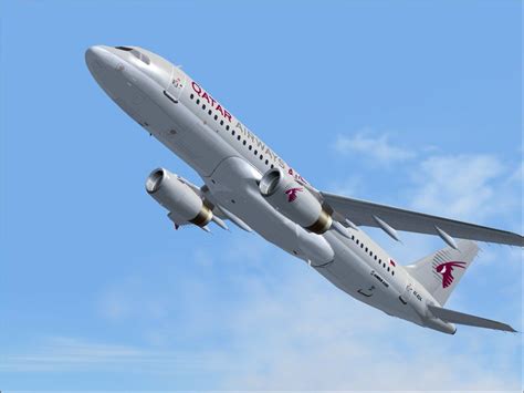 Qatar Airways Airbus A320 232 For Fs2004