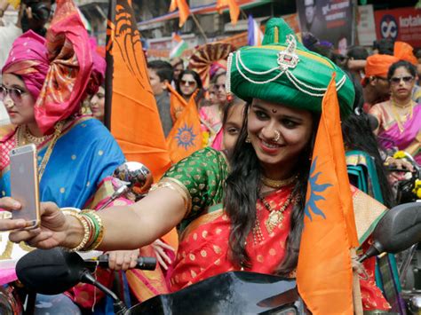Gudi Padwa 2018 Maharashtra Turned Colourful To Celebrate Its New Year Yesterday See Pics