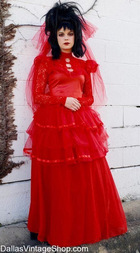 Cult Classic Beetlejuice Lydia Wedding Dress Costume