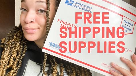 How To Get Free Shipping Supplies From USPS YouTube