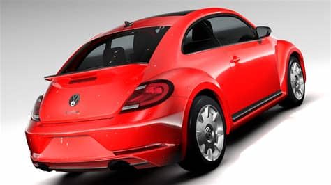 VW Beetle Turbo 2017 3D Model - FlatPyramid