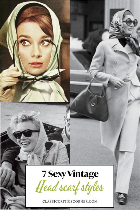 7 Vintage Scarf Styles — Classic Critics Corner Vintage 1940s 1950s 1960s