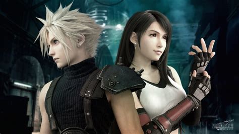 Final Fantasy 7 Remake Cloud Strife Tifa Lockhart 4k 768 Wallpaper