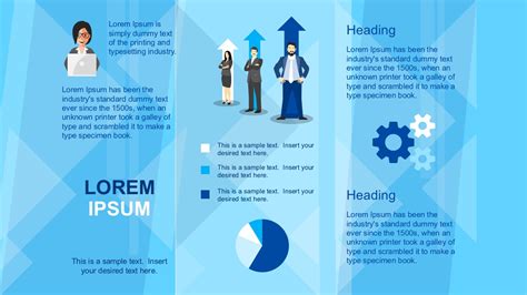 Business Brochure Powerpoint Template Slidemodel