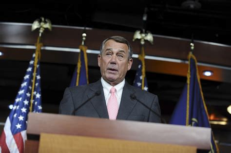 Us House Speaker John Boehner Says There Will Not Be A Government Shutdown