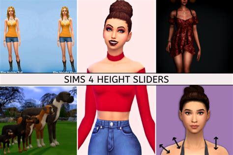 17 Best Sims 4 Height Sliders To Create More Realistic Sims