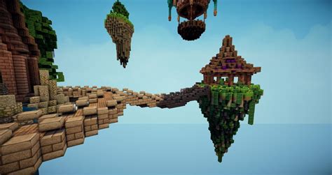 Floating Spawn Island Minecraft Map
