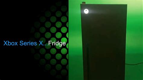 Can an xbox series x fit inside an xbox series x mini fridge? Microsoft Built an Actual Xbox Series X Fridge - YouTube