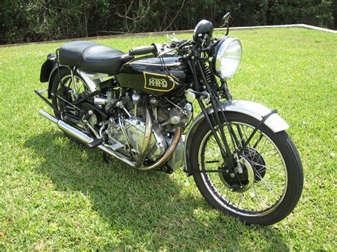 Two In A Row 1947 Vincent Rapide For Sale Classic Sport Bikes For Sale