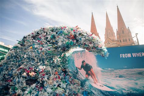 World Oceans Day Installation Shows 1580kg Plastic Waste Dumped In
