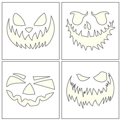 4 Best Images Of Free Printable Halloween Stencils Cut Out Halloween