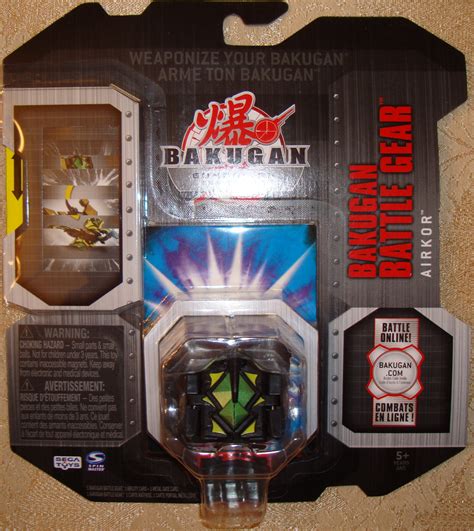 Buy Bakugan Airkor Battle Gear Darkus Black Season 3 Gundalian Invaders