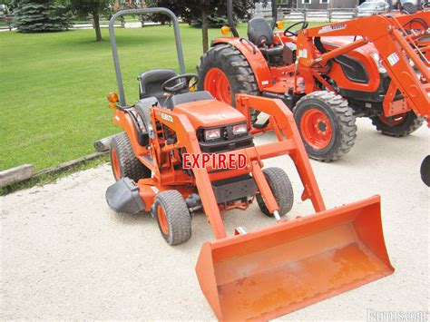 Kubota Bx1500 Loader Tractor With Mower For Sale
