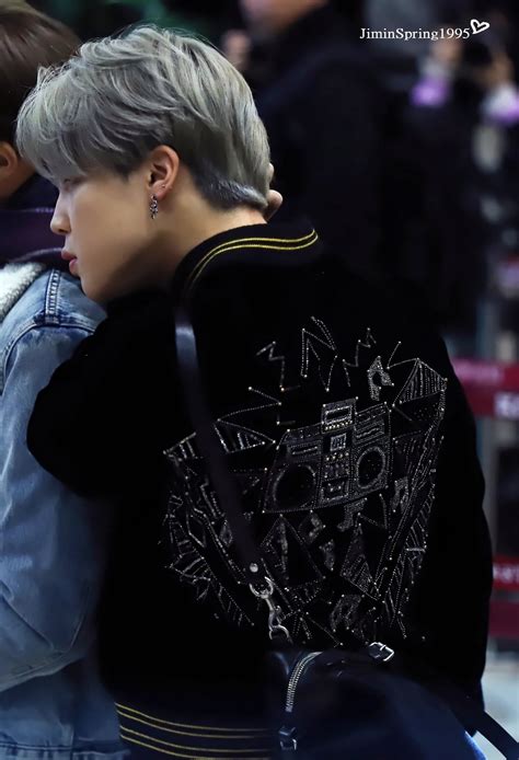 Bts Jimin Astonished Everyone With His Ethereal Visual At Gimpo Airport