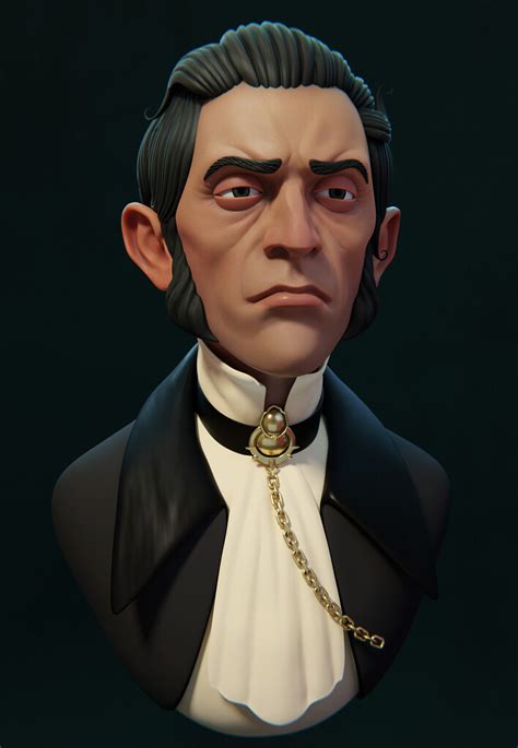 Portrait Study Based On Dishonored Concept Art Finished Projects