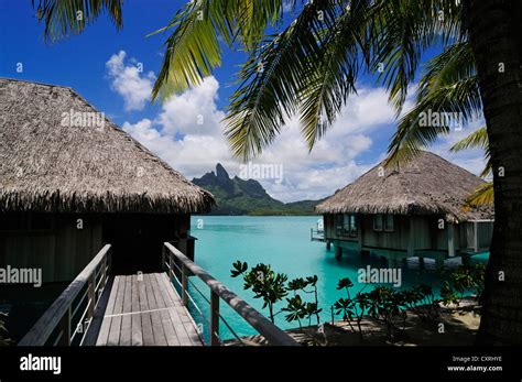 Huts On Stilts St Regis Bora Bora Resort Bora Bora Leeward Islands