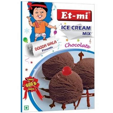100 G Chocolate Instant Ice Cream Mix Packaging Type Packet At Rs 38